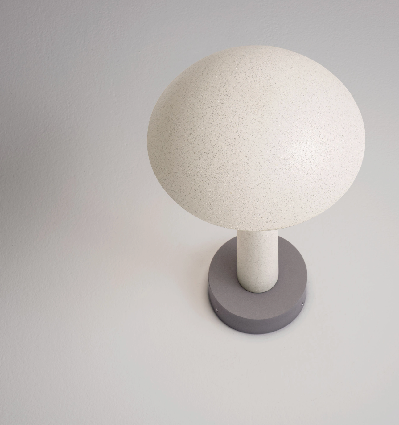 Morel 35cm White Sandstone Cement Exterior Coastal Bollard - ID 14795