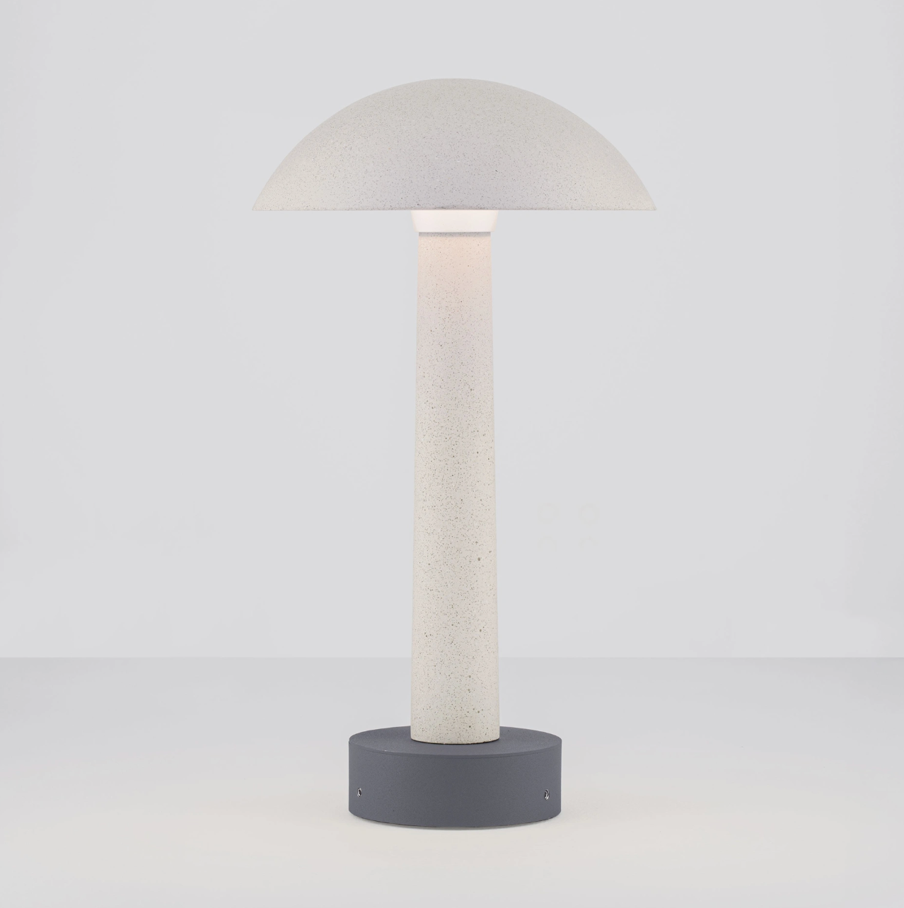 Morel 35cm White Sandstone Cement Exterior Coastal Bollard - ID 14795