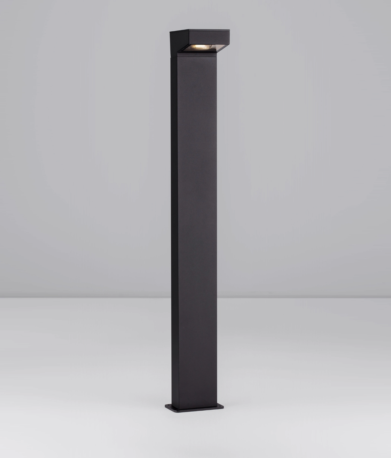 Dile 90cm Sandy Black Exterior Coastal Bollard - ID 14802
