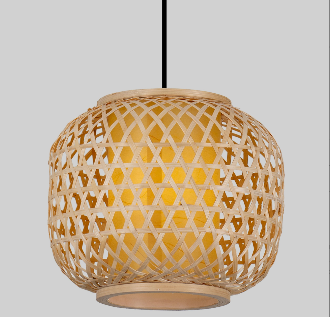 Aires Diffused Rattan Ø25cm Shade Pendant - ID 14811
