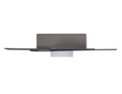 Grossmann Creo Single Black Flush Wall/Ceiling Light - ID 14854