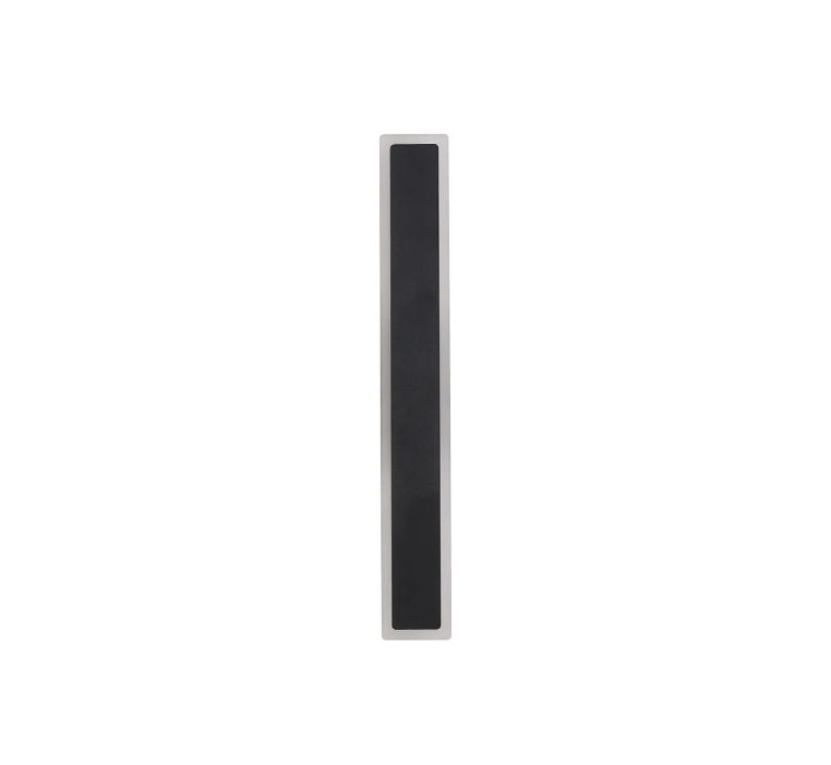 Black 60cm Rectangular Exterior IP65 Wall Light - ID 14911