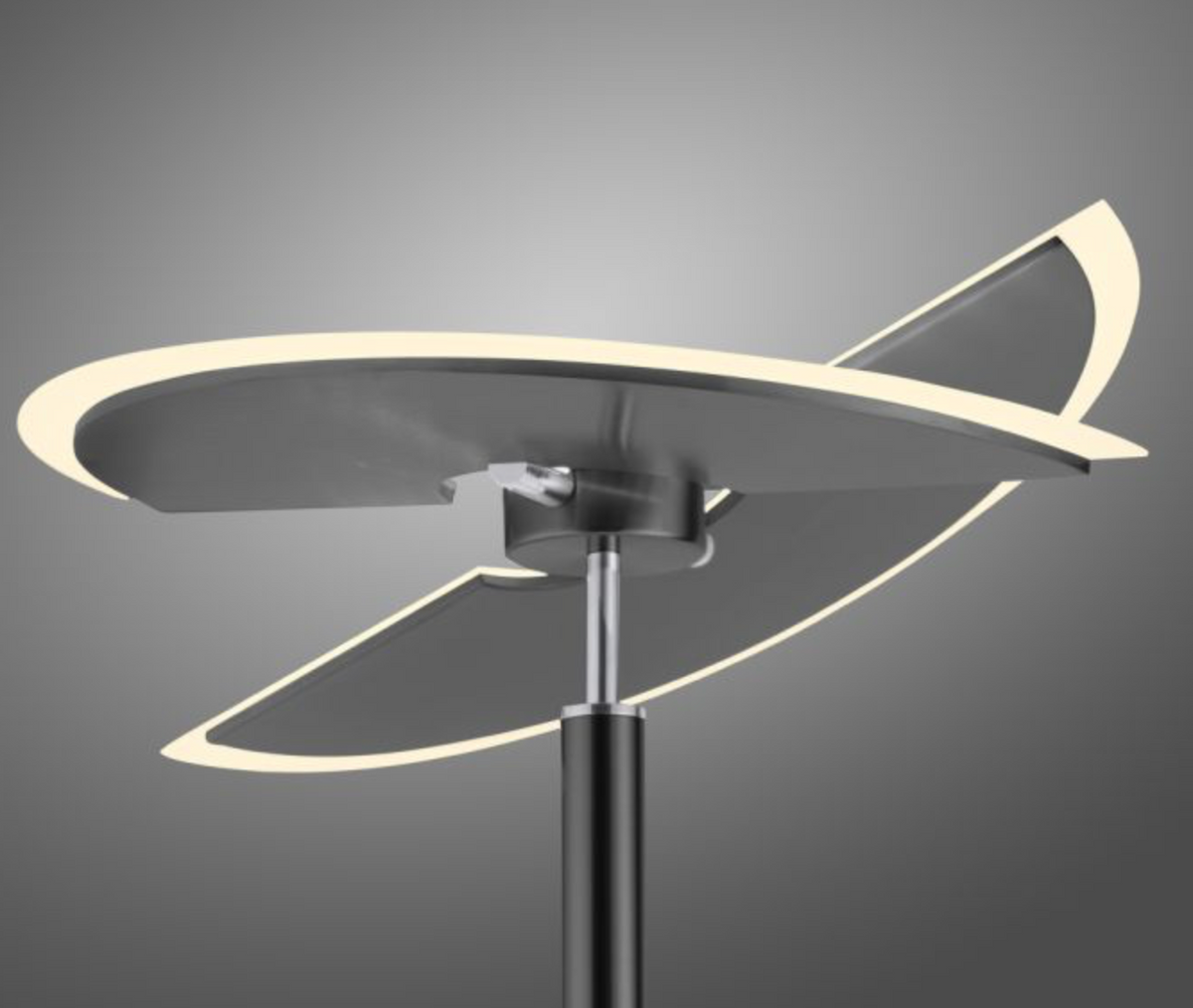TRUM Adjustable Anthracite Mother and Child Floor Lamp - ID 14965