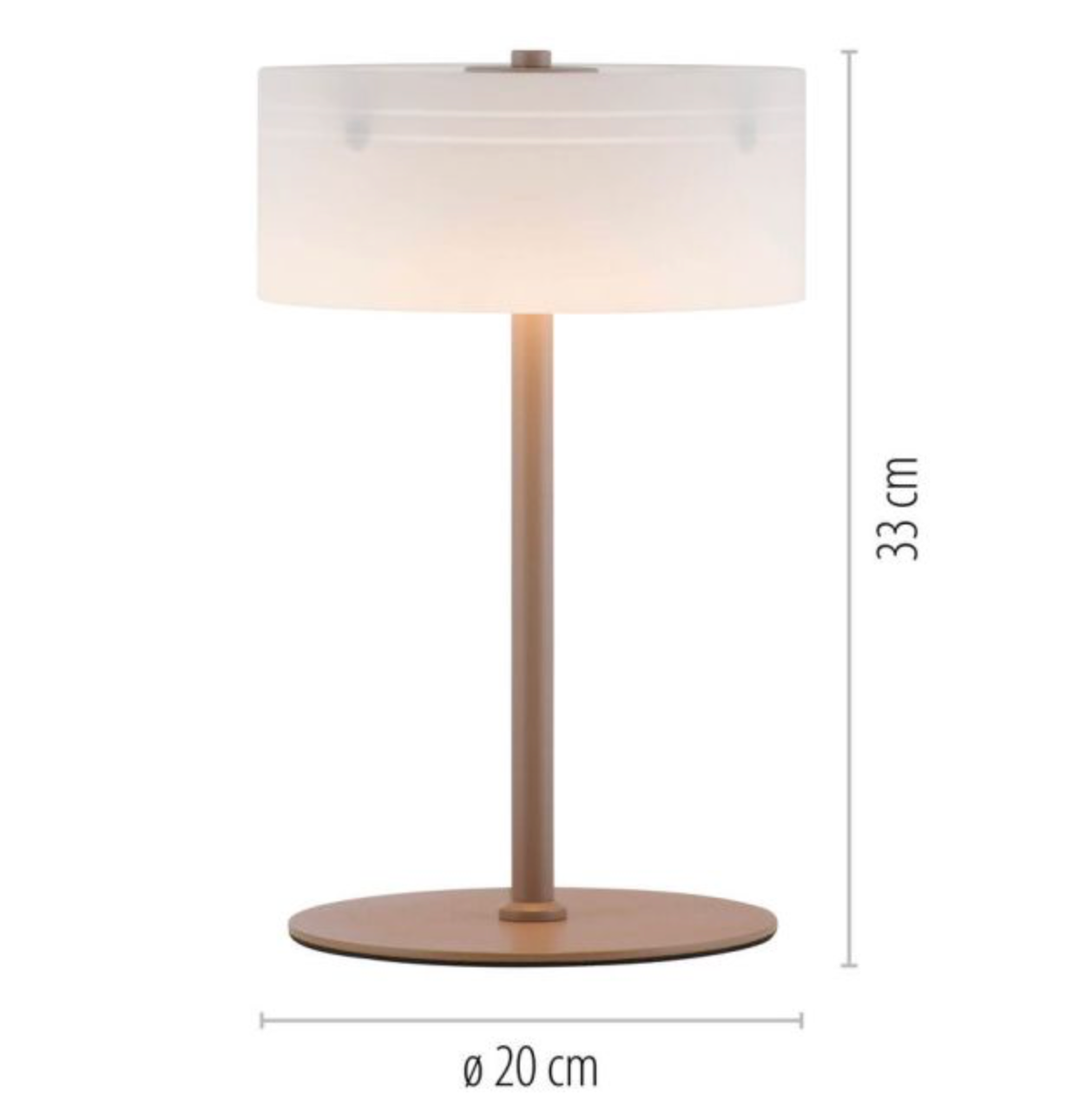 MAKI Sand LED Touch Table Lamp - ID 14972