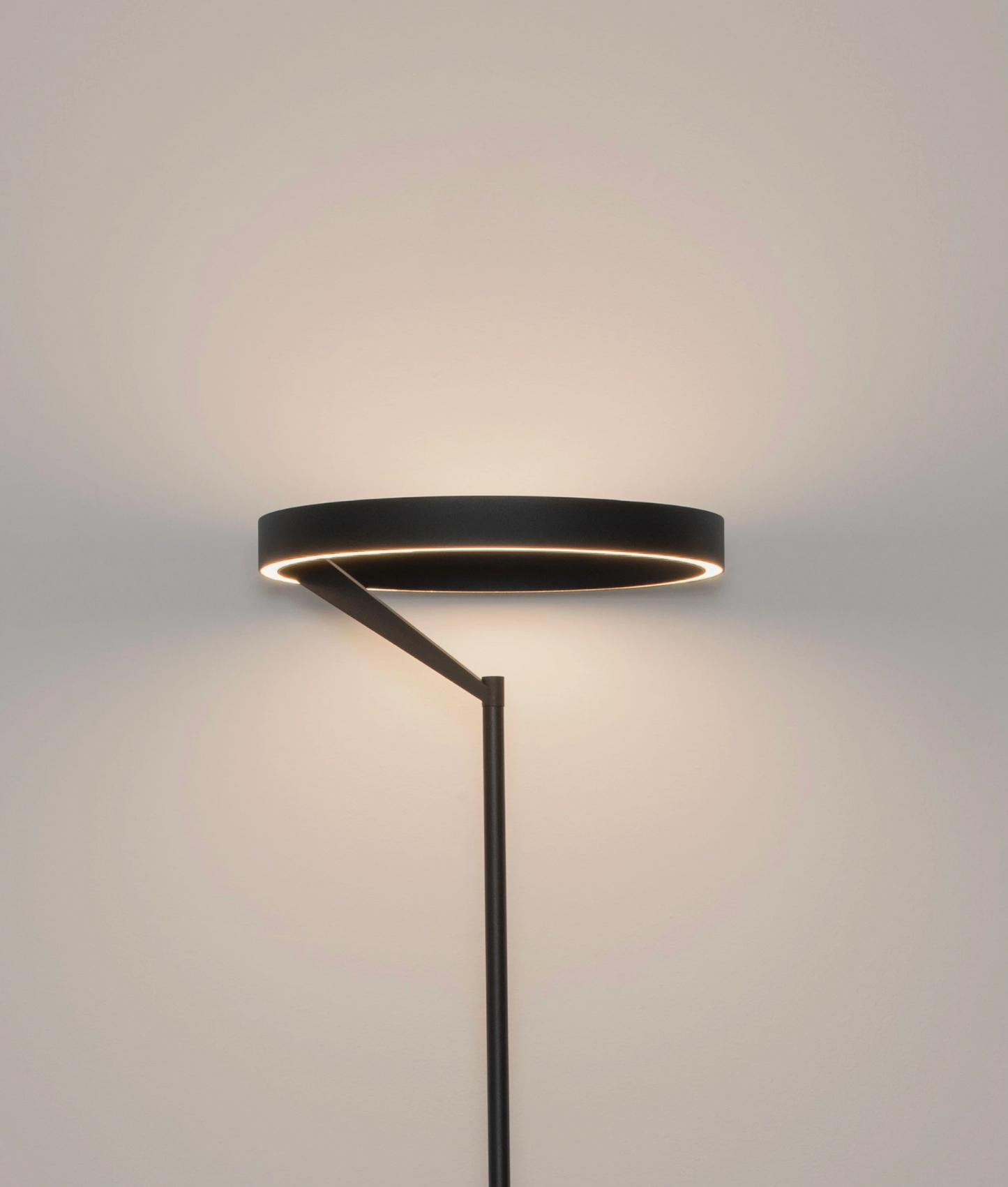 NL ADALIS Sandy Black Dimmable Floor Light - ID 14975