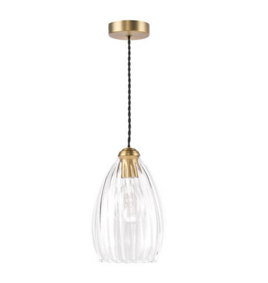 Rolo Elegant Antique Bronze Single Pendant - ID 15000