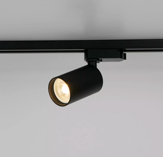 TGL Track Mounted Black GU10 Spotlight - ID 15091