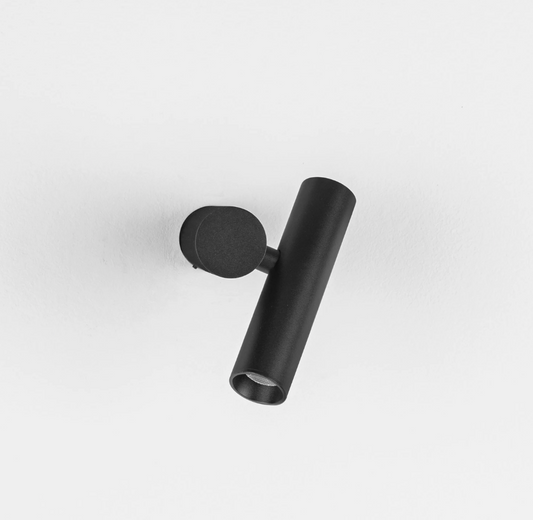 Leva Spot Sleek Black Wall Light - ID 15092