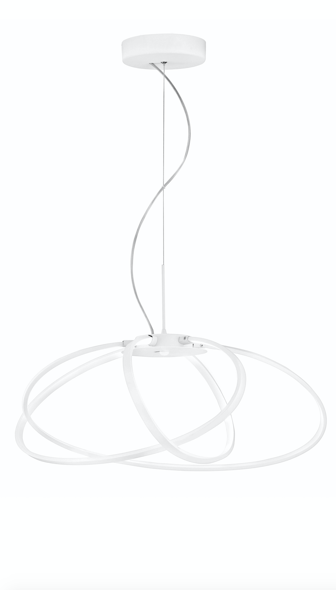 Newington White Aluminium LED Pendant - ID 8595