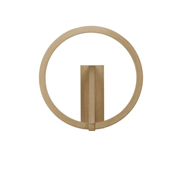 NL TILEA Brushed Mocha Ring Wall Light - ID 14518