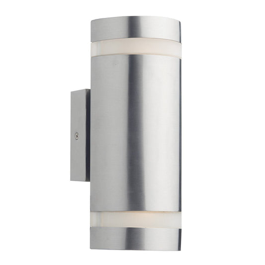 Wessex Stainless Steel 2 Lights Wall Bracket - London Lighting - 1