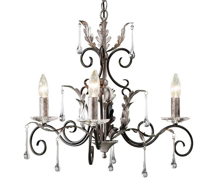 Amarilli 3 Arm Chandelier - London Lighting - 2