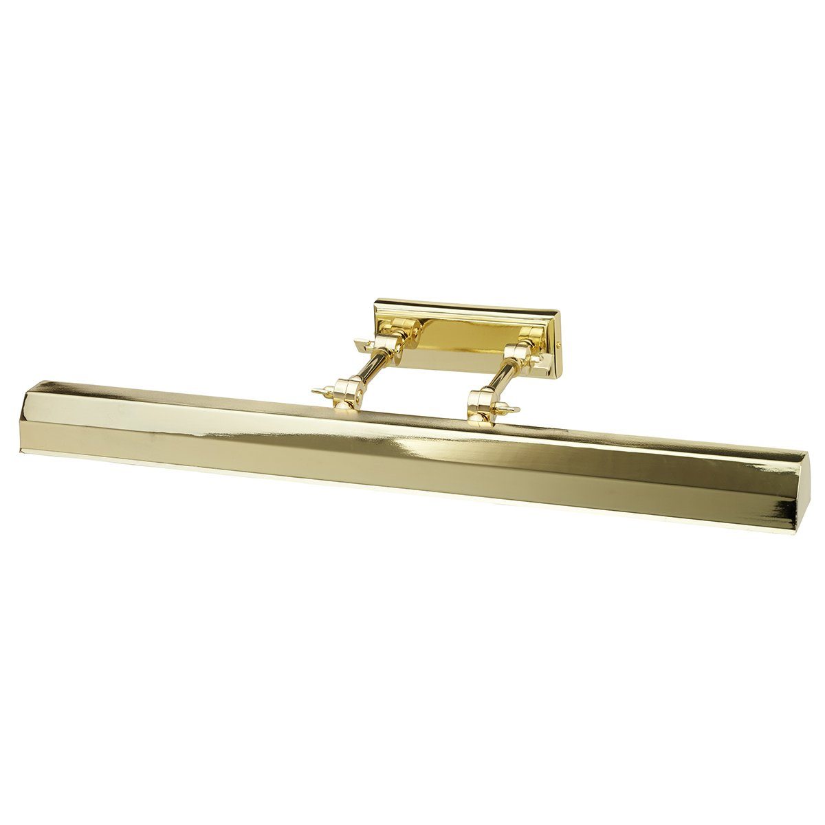 Chawton Four Light Large Picture Light Polished Brass