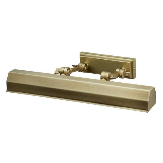 Chawton Two Light Medium Picture Light Aged Brass