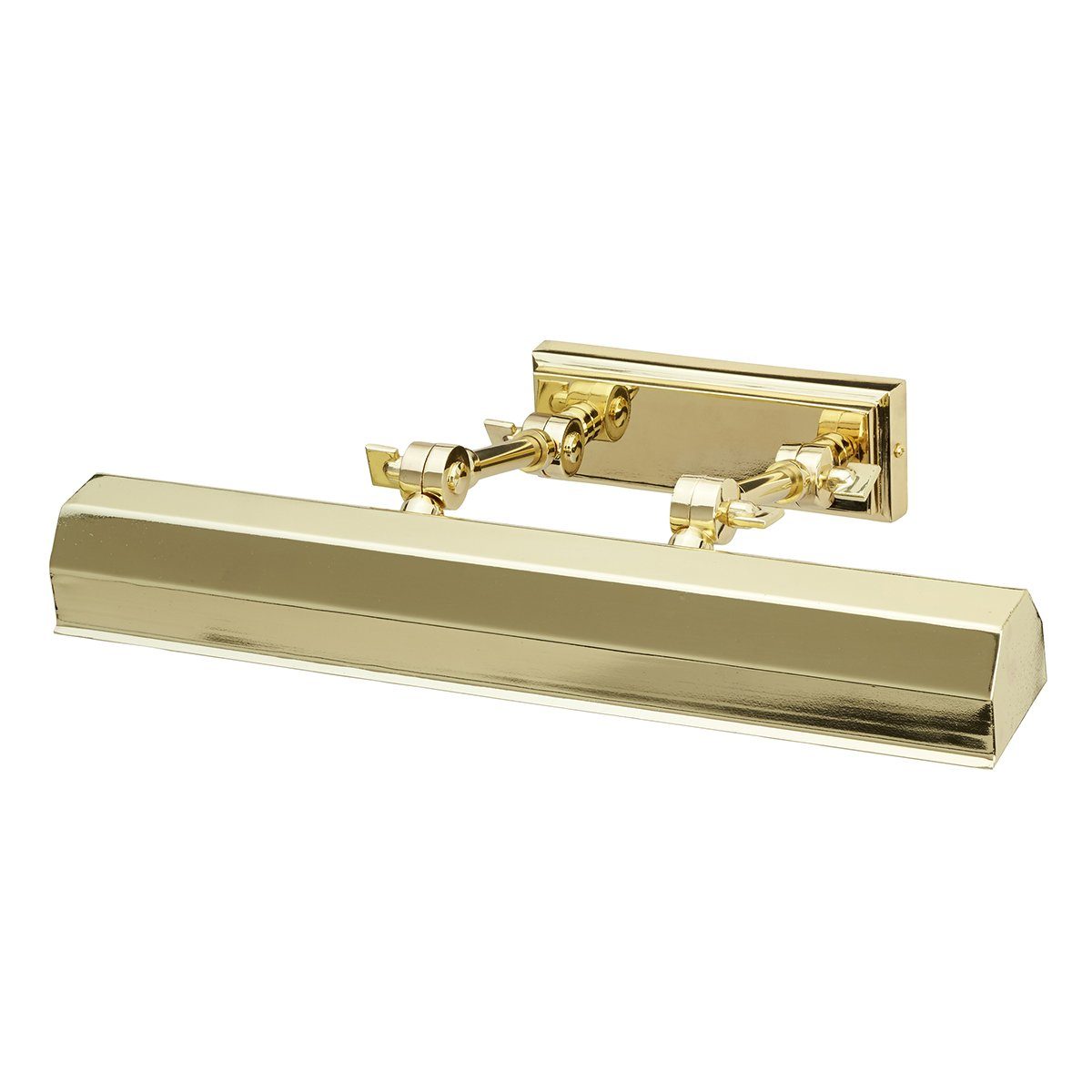 Chawton Two Light Medium Picture Light Polished Brass
