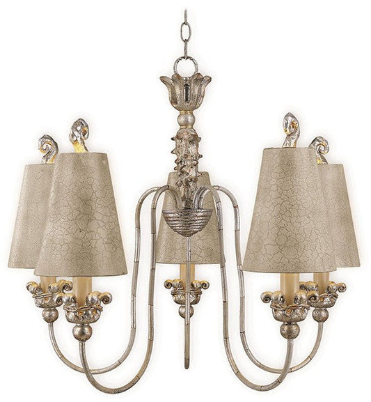 Remi 5 Lamp Chandelier - London Lighting - 1