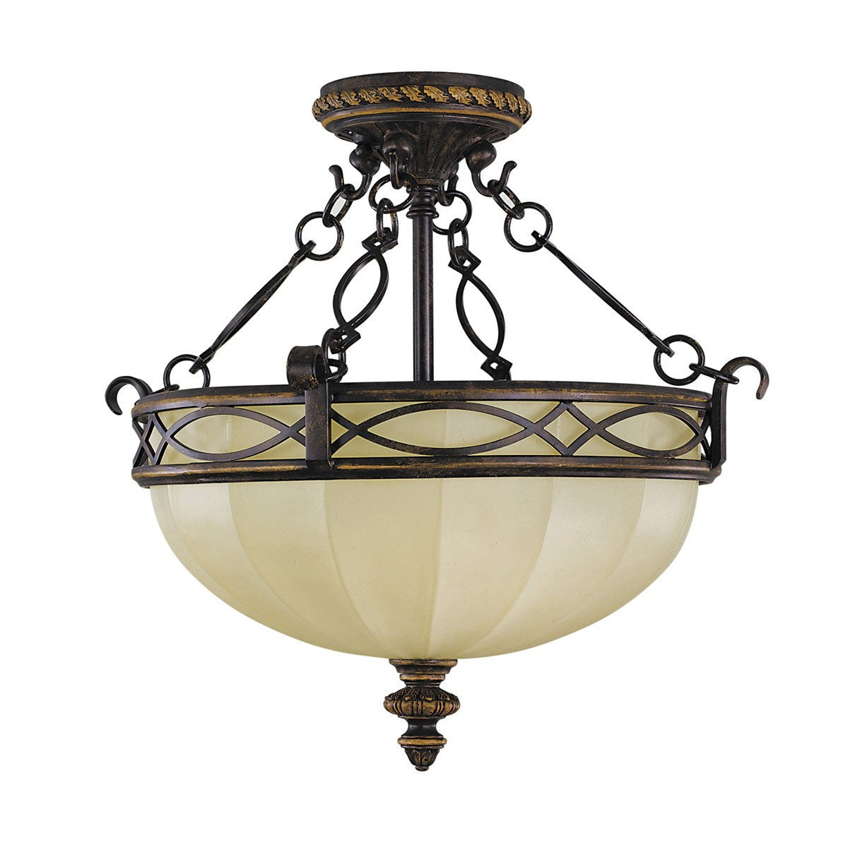 Feiss Drawing Room Light Semi-Flush Light - London Lighting - 1