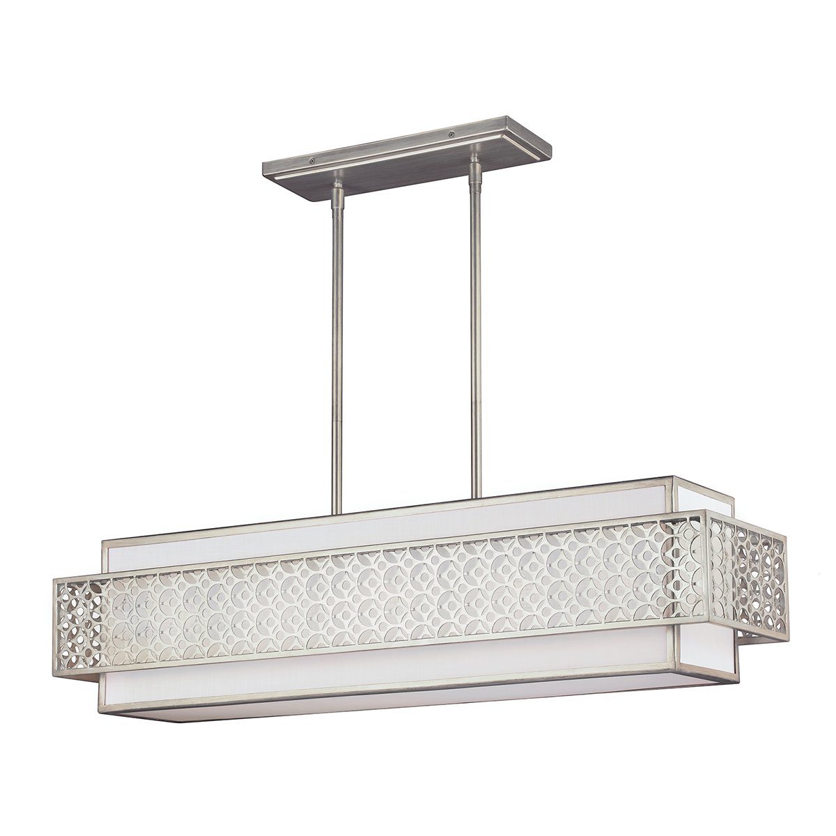 Five Light Silver Island Chandelier
