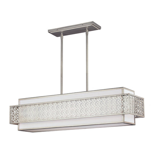 Five Light Silver Island Chandelier