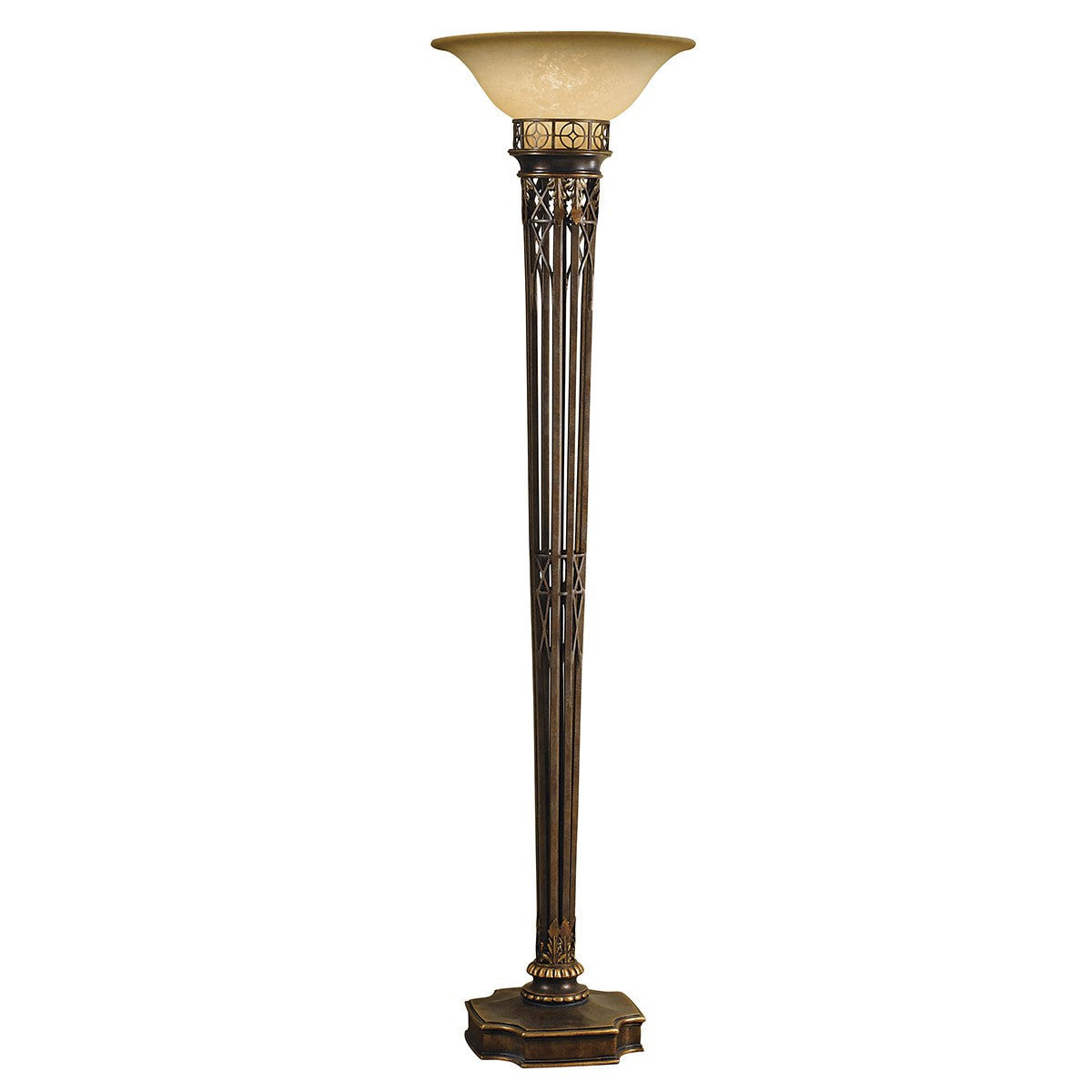 Feiss Triomphe Opera 1 Light Torchiere Light - London Lighting - 1