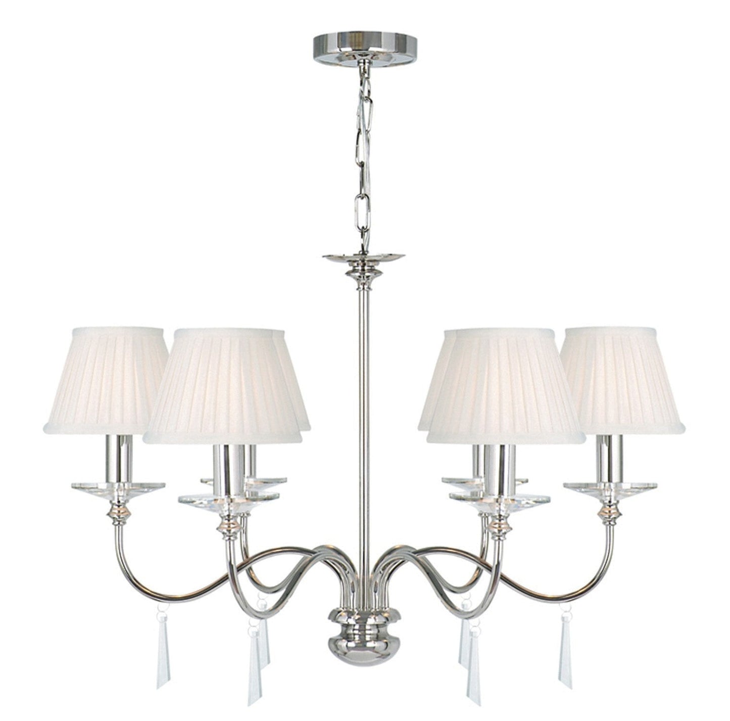 Finsbury Park 6 Arm Chandelier - London Lighting - 1