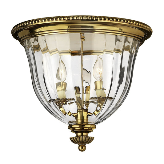 Hinkley Cambridge Flush Mount 330mm - London Lighting - 1