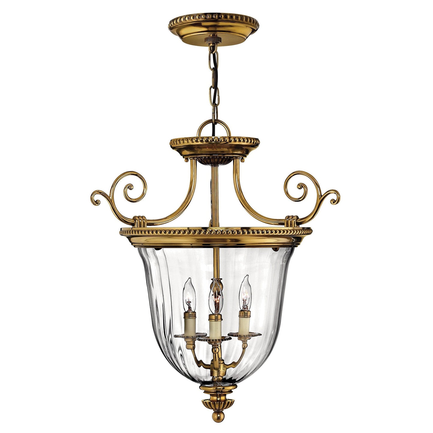 Hinkley Cambridge Small Pendant Light - London Lighting - 1