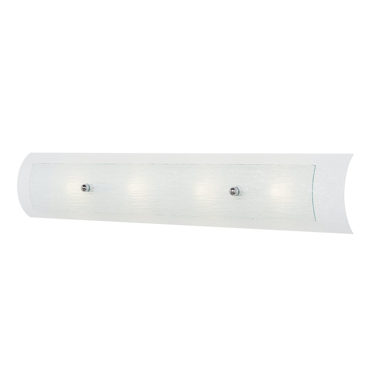 Four Light Polished Chrome Bathroom Wall Light