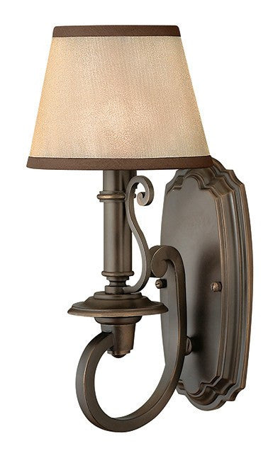 Plymouth 1 Lamp Wall Light - London Lighting - 1
