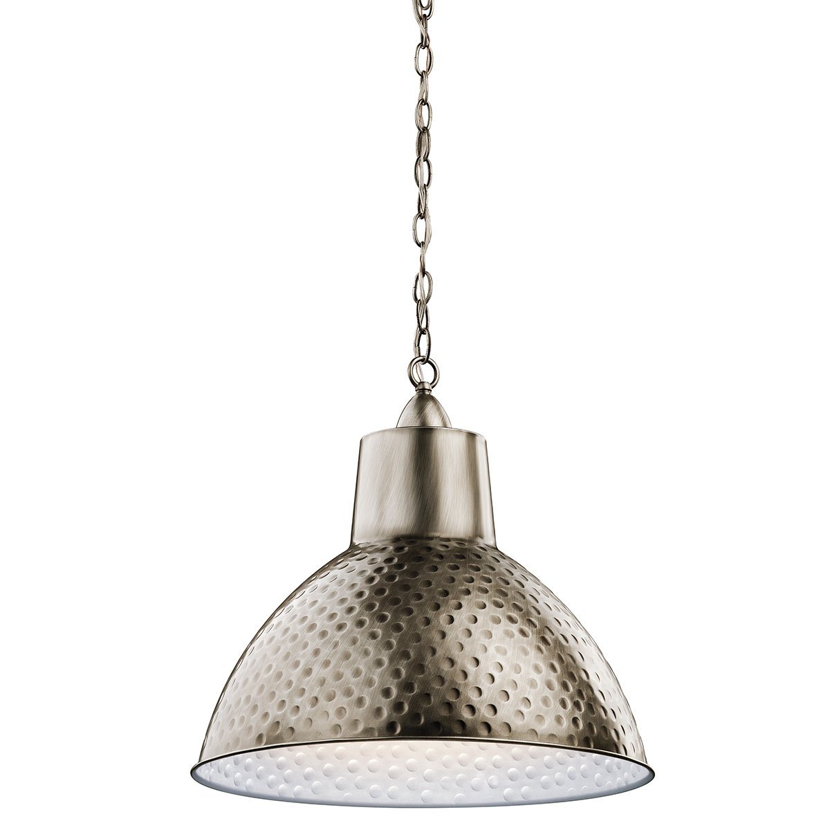 Medium Antique Pewter Pendant