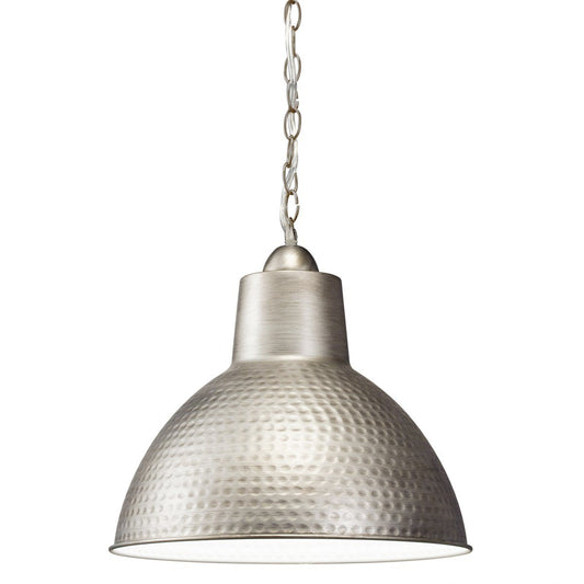 Small Antique Pewter Pendant