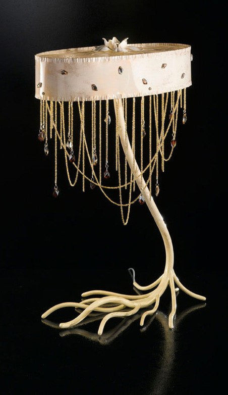 Heritage 4 Light Murano Glass Table Lamp