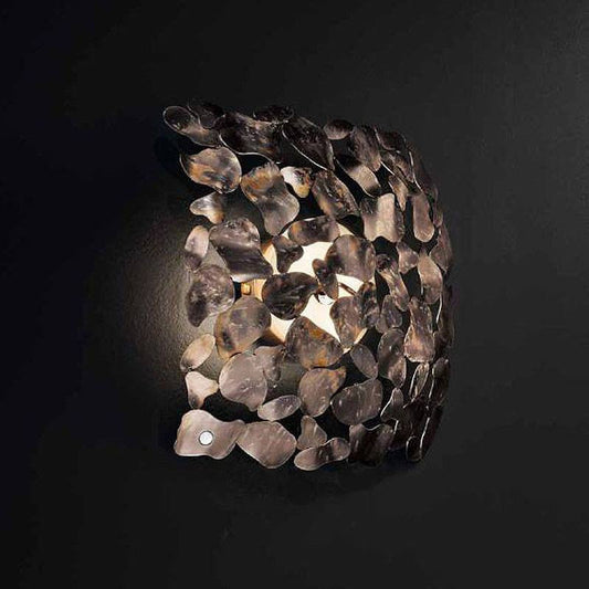 Twister Wall Light with Metal Diffuser